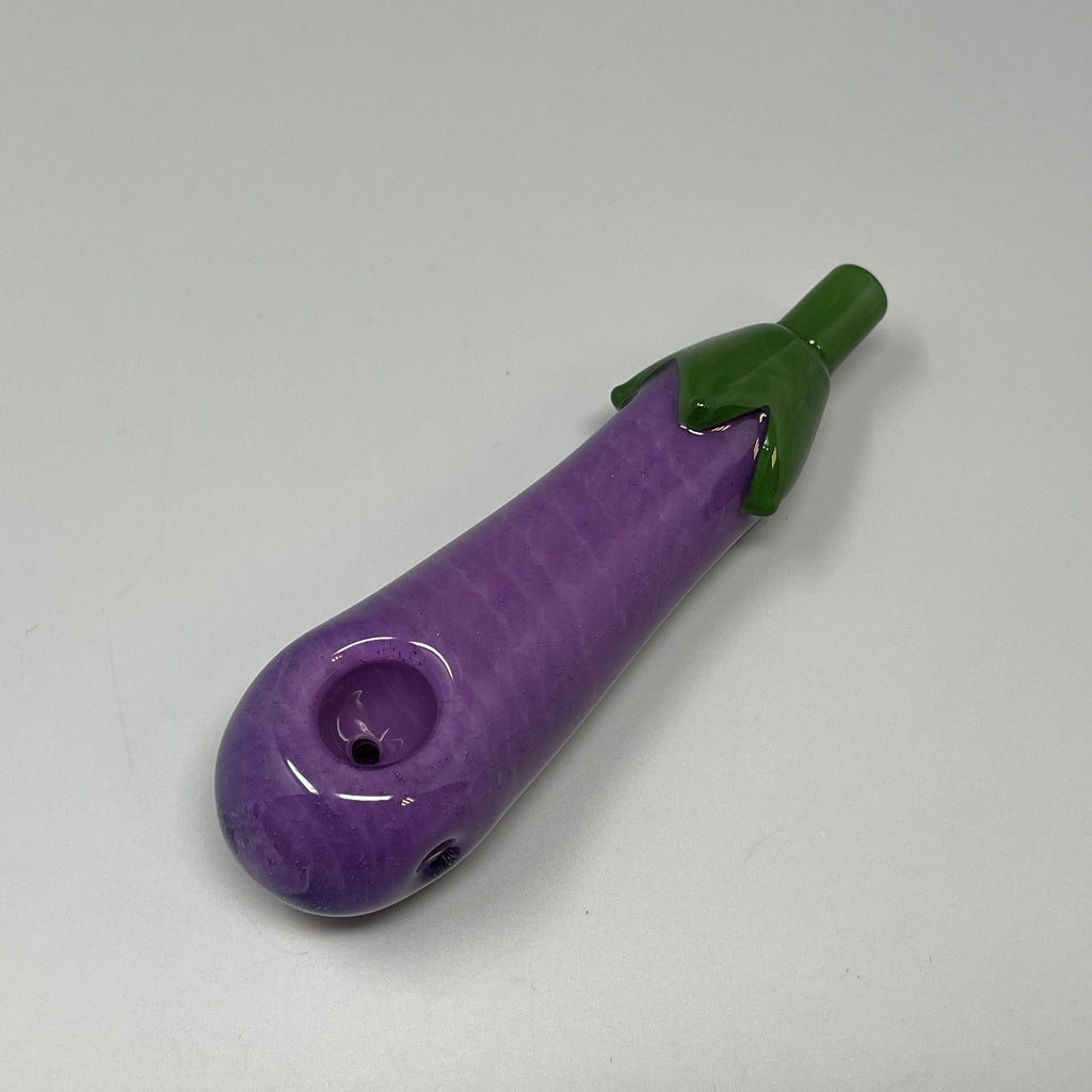 Eggplant Pipe by Empire Glassworks