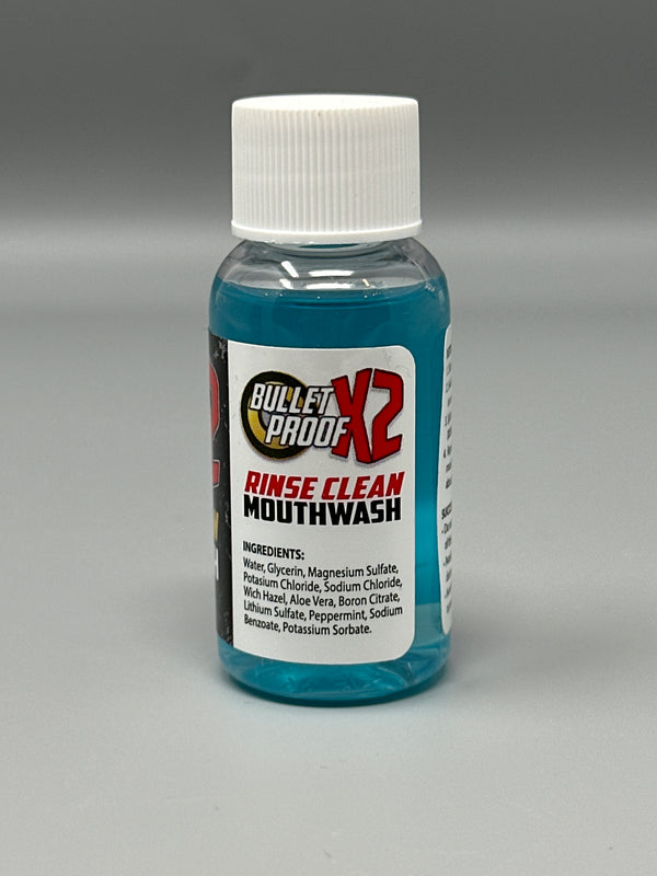 Bullet Proof X2 Rinse Clean Mouthwash